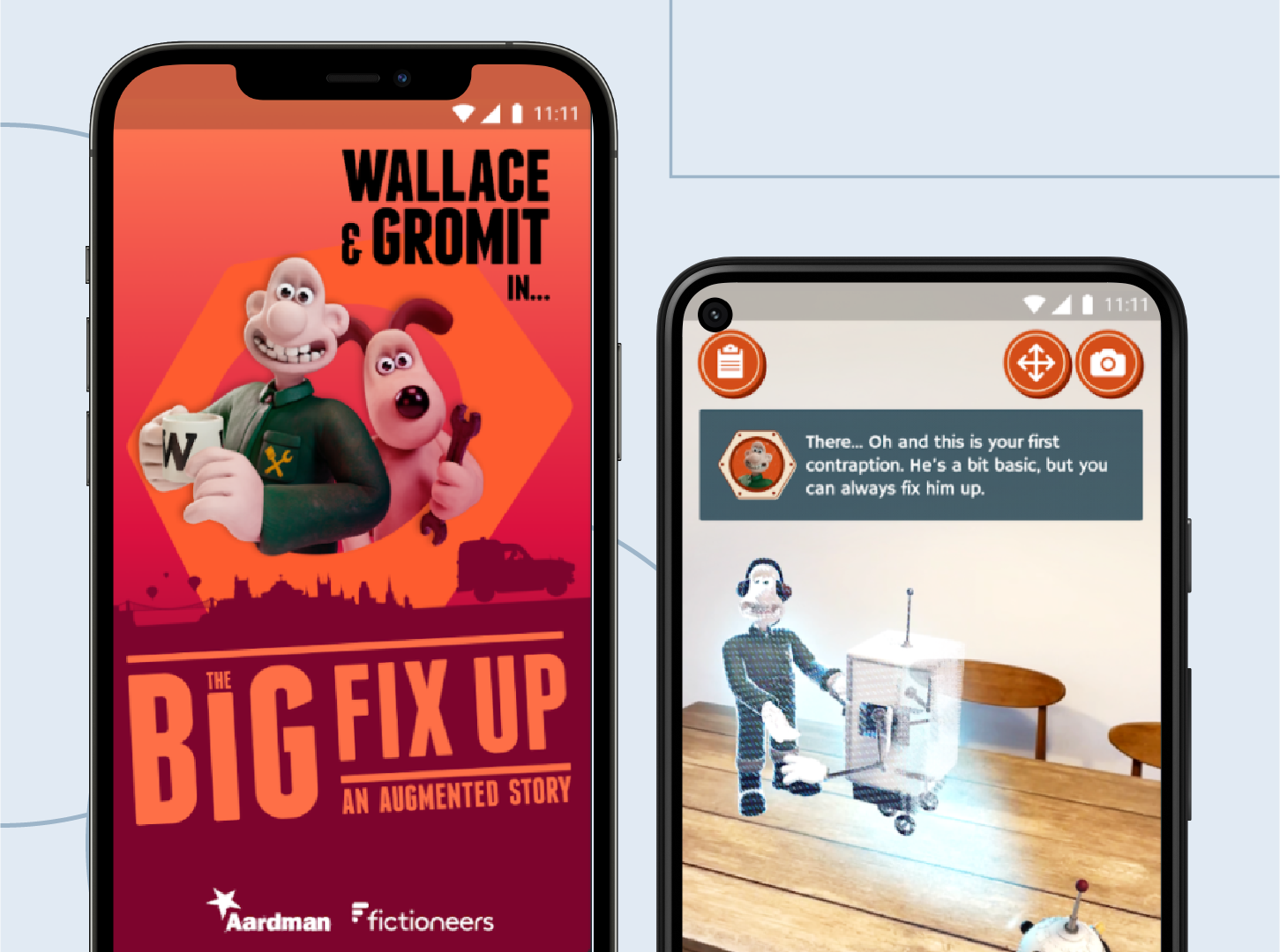 Wallace & Gromit AR